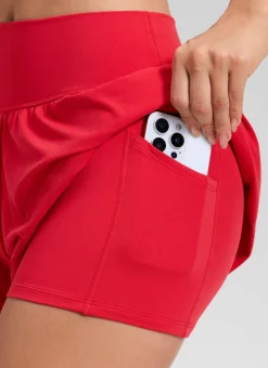 Softretch Flowy 2 in 1 Pocket Shorts
