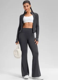 Softretch No Front Seam Flare Legging 31