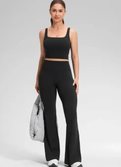 Softretch No Front Seam Flare Legging 31
