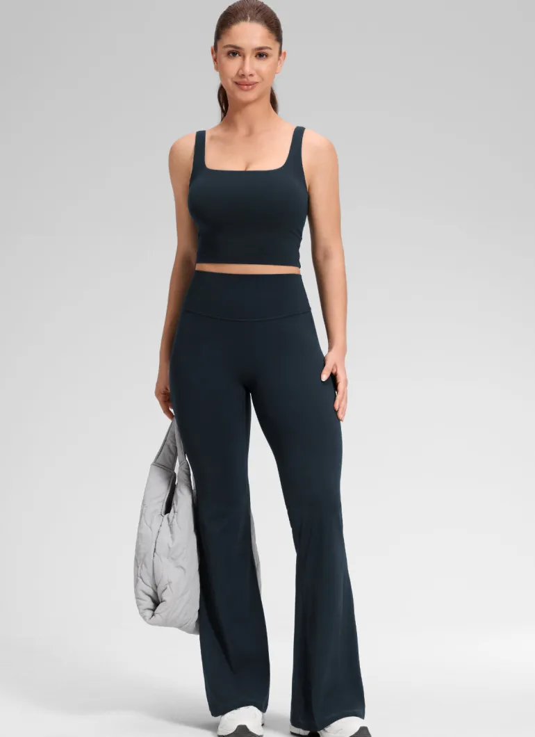 Softretch No Front Seam Flare Legging 29"