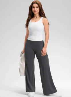 Softretch No Front Seam Straight Leg Pant 30