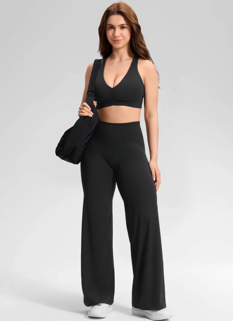 Softretch No Front Seam Straight Leg Pant 28"