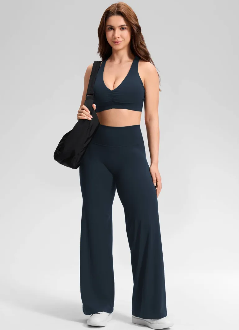 Softretch No Front Seam Straight Leg Pant 28"