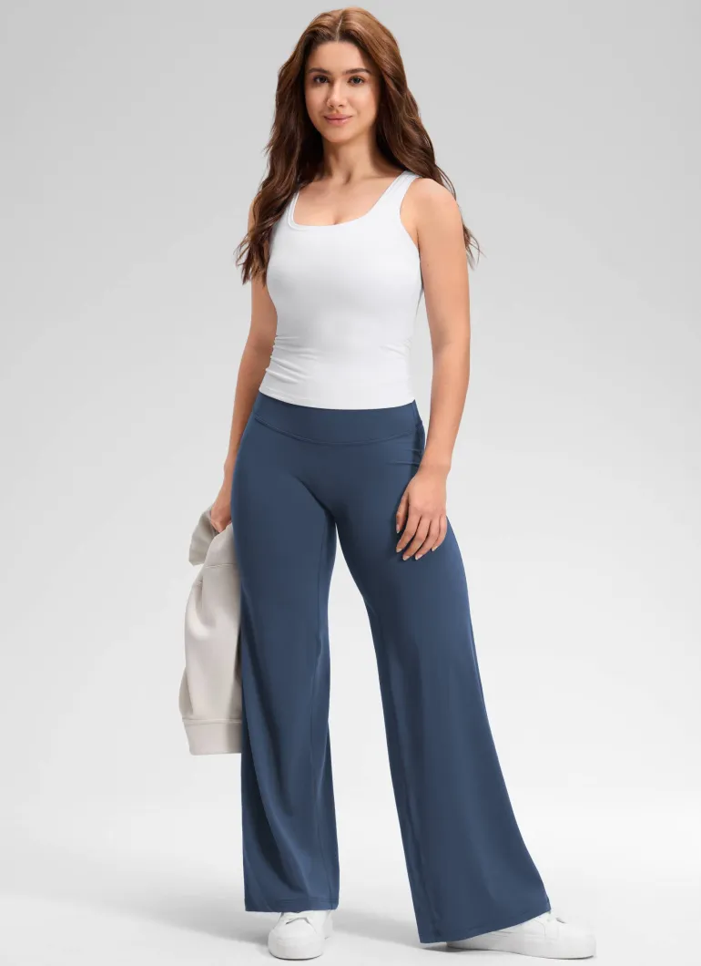 Softretch No Front Seam Straight Leg Pant 30"