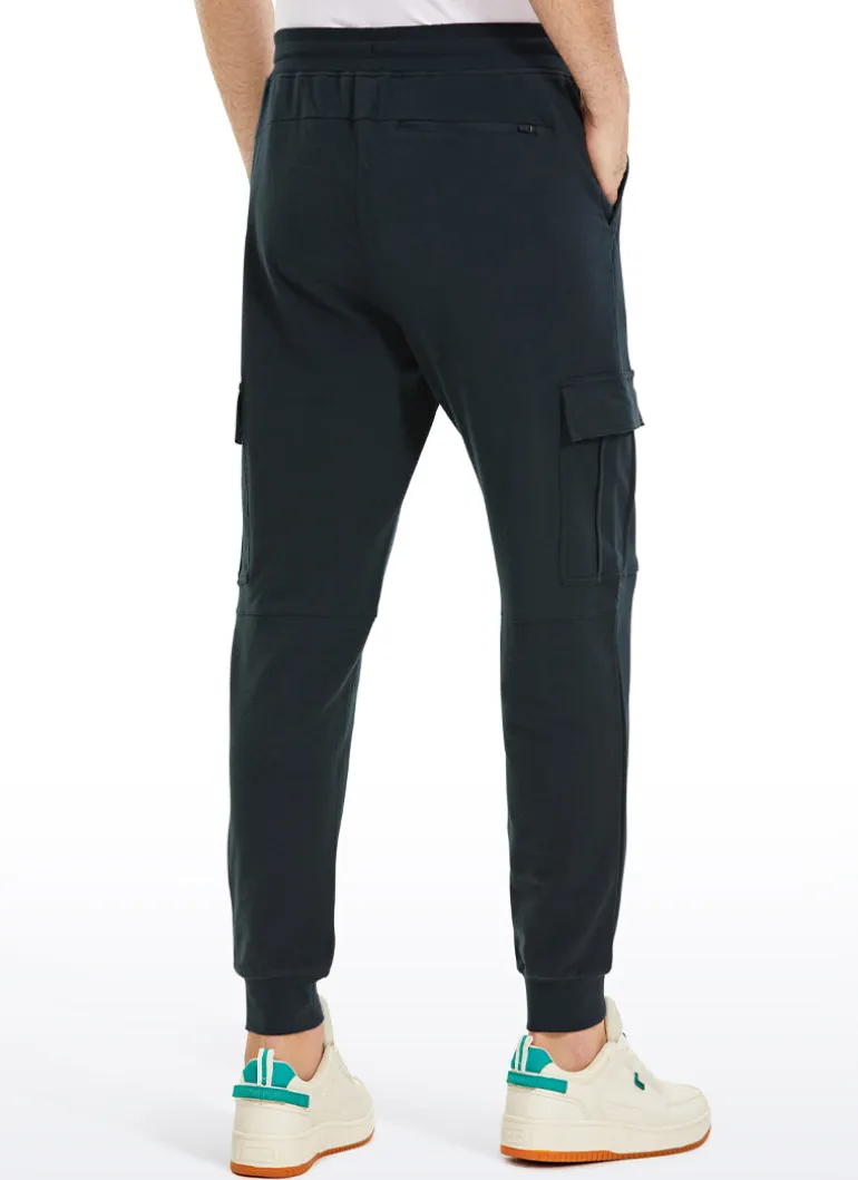 Stretch Classic-Fit Sweatpants with Multi Pockets 29"