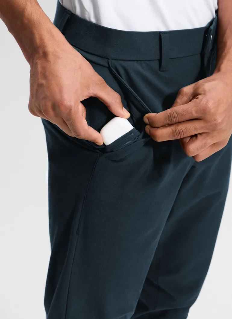 Stretch Cotton Pocket Chino Pant 30"
