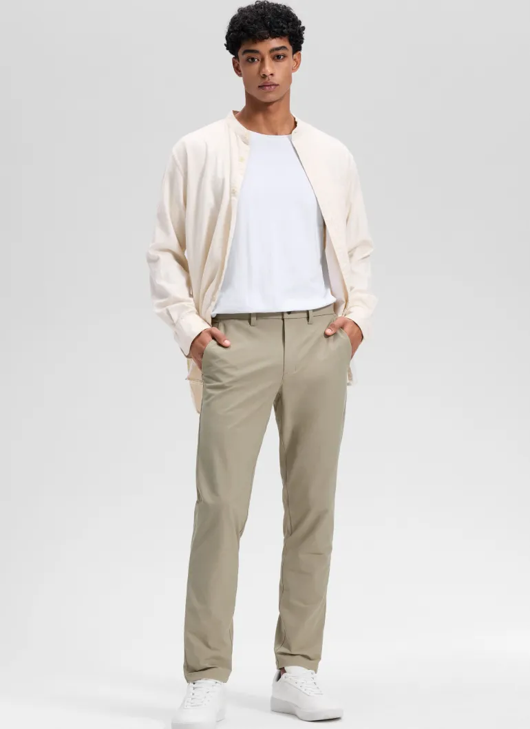 Stretch Cotton Pocket Chino Pant 32"