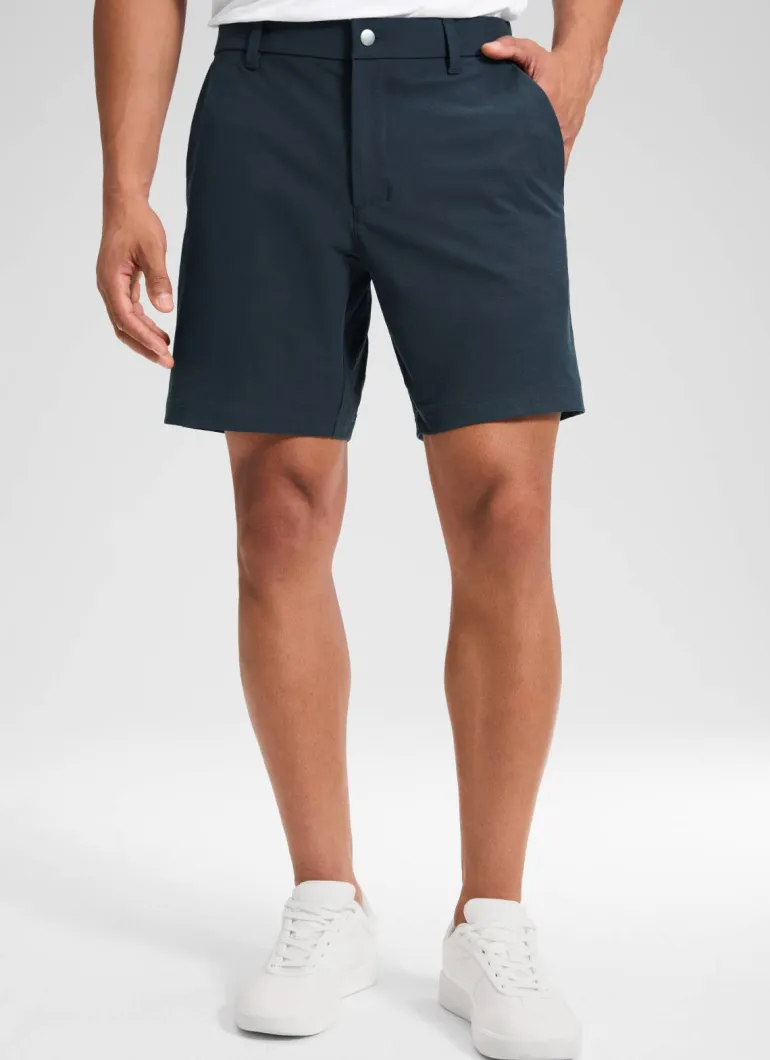 Stretch Cotton Pocket Chino Shorts 7"
