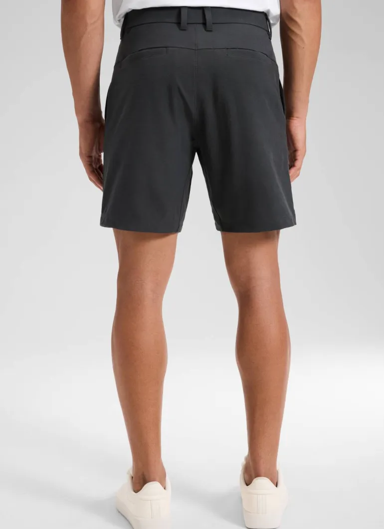 Stretch Cotton Pocket Chino Shorts 7"