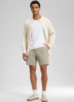 Stretch Cotton Pocket Chino Shorts 7