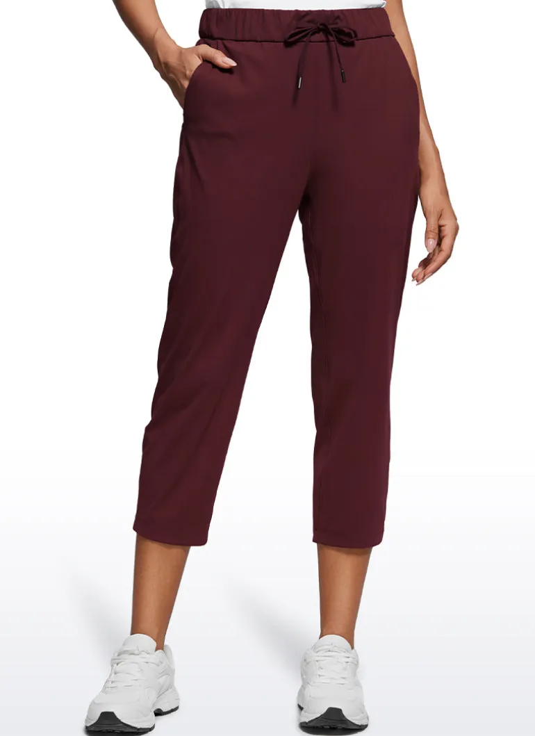 Stretch Cropped Pocket Pant 23''