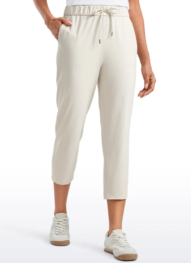 Stretch Cropped Pocket Pant 23''