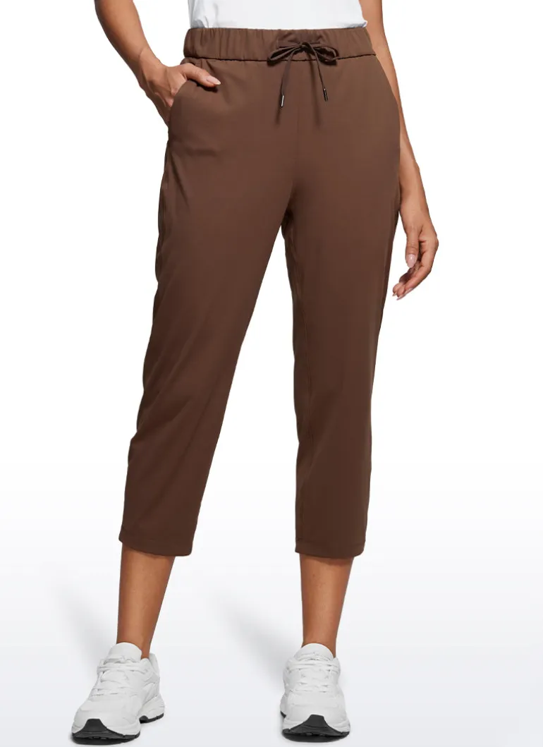 Stretch Cropped Pocket Pant 23''
