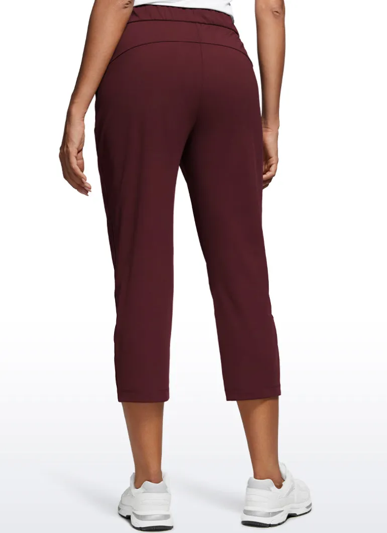 Stretch Cropped Pocket Pant 23''