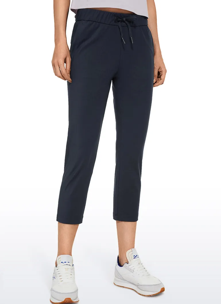 Stretch Cropped Pocket Pant 23''