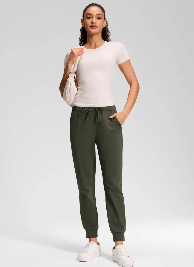 Stretch Drawstring Pocket Jogger 27''