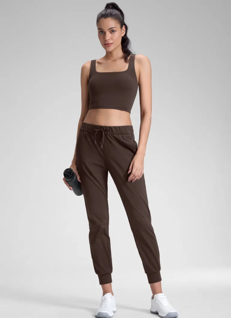Stretch Drawstring Pocket Jogger 27''