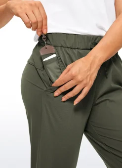 Stretch Drawstring Pocket Pant 31''