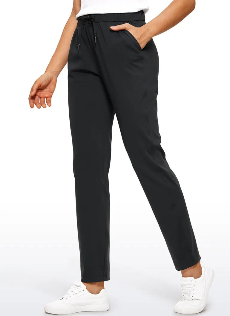 Stretch Drawstring Pocket Pant 31''