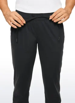 Stretch Drawstring Pocket Pant 31''