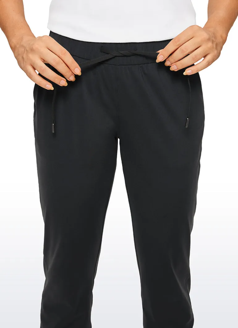 Stretch Drawstring Pocket Pant 31''