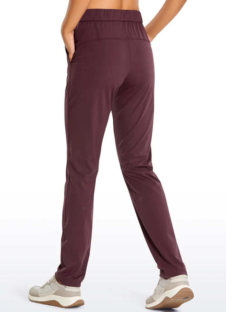 Stretch Drawstring Pocket Pant 31''