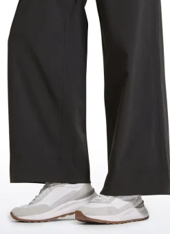 Stretch Wide Leg Casual Pant 30
