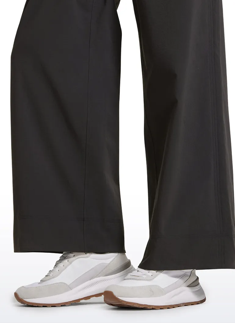 Stretch Wide Leg Casual Pant 30"