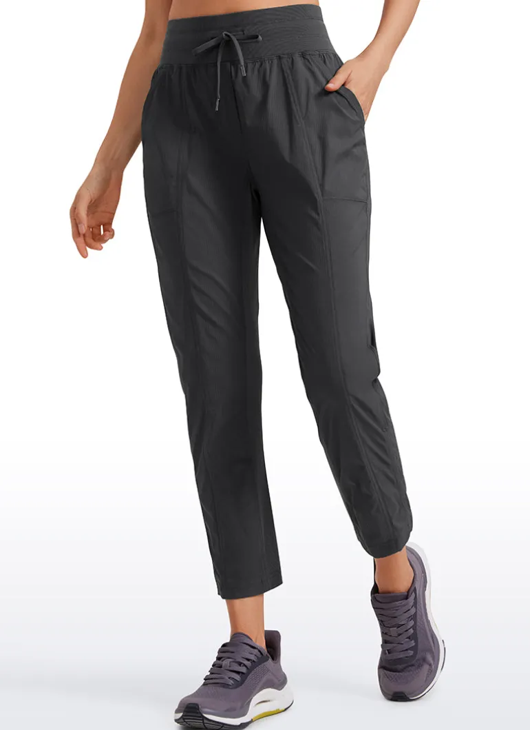 Striped Pants with Pockets 25''- Cinched Leg