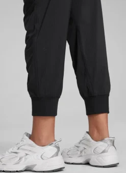 Striped Ruched Pocket Jogger 26''