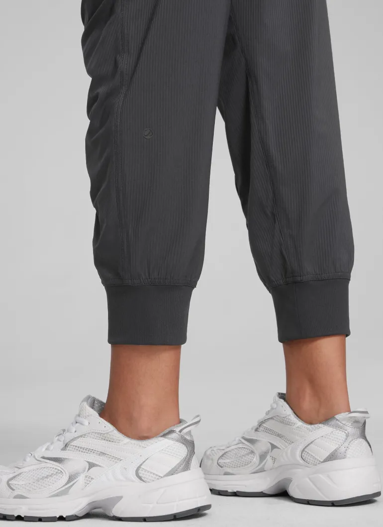 Striped Ruched Pocket Jogger 26''