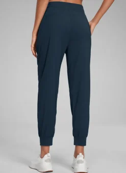 Striped Ruched Pocket Jogger 26''