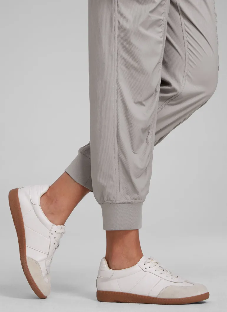 Striped Ruched Pocket Jogger 26''