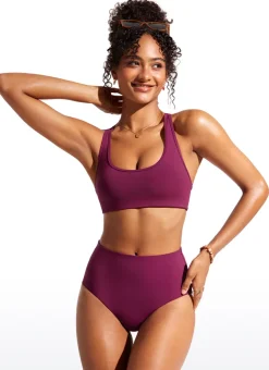 Sunshine U Neck Racerback Bikini Top