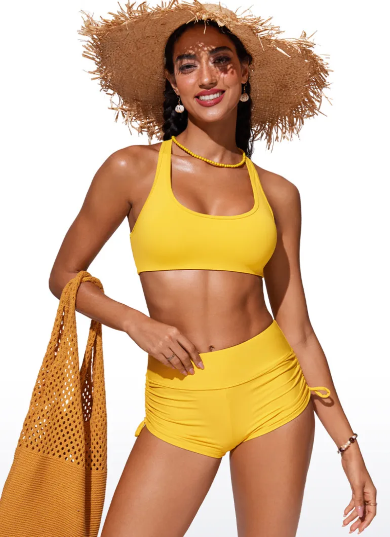 Sunshine U Neck Racerback Bikini Top