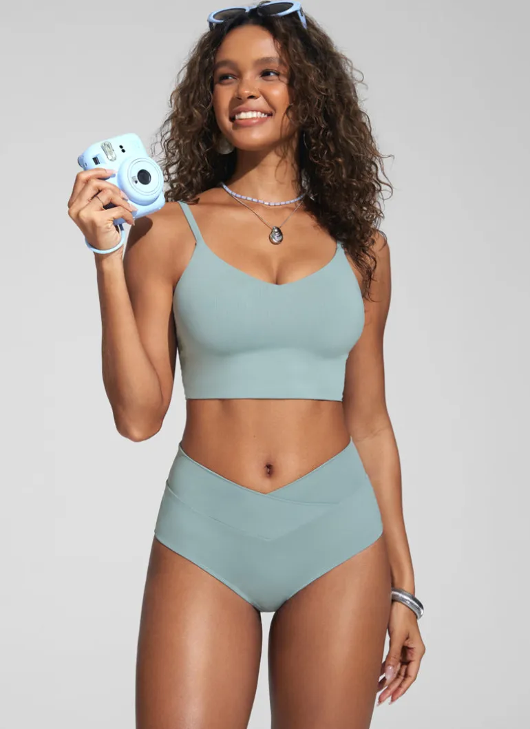 Sunshine V Cross Waist Bikini Bottom