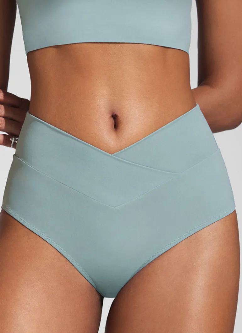Sunshine V Cross Waist Bikini Bottom