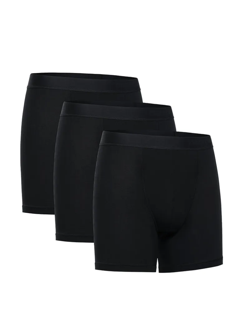 Ultra-Soft Modal Double Lined 5" Boxer Underwear (3-Pack)