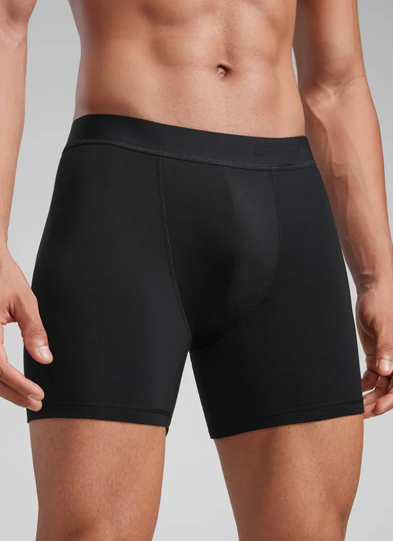 Ultra-Soft Modal Double Lined 5" Boxer Underwear (3-Pack)