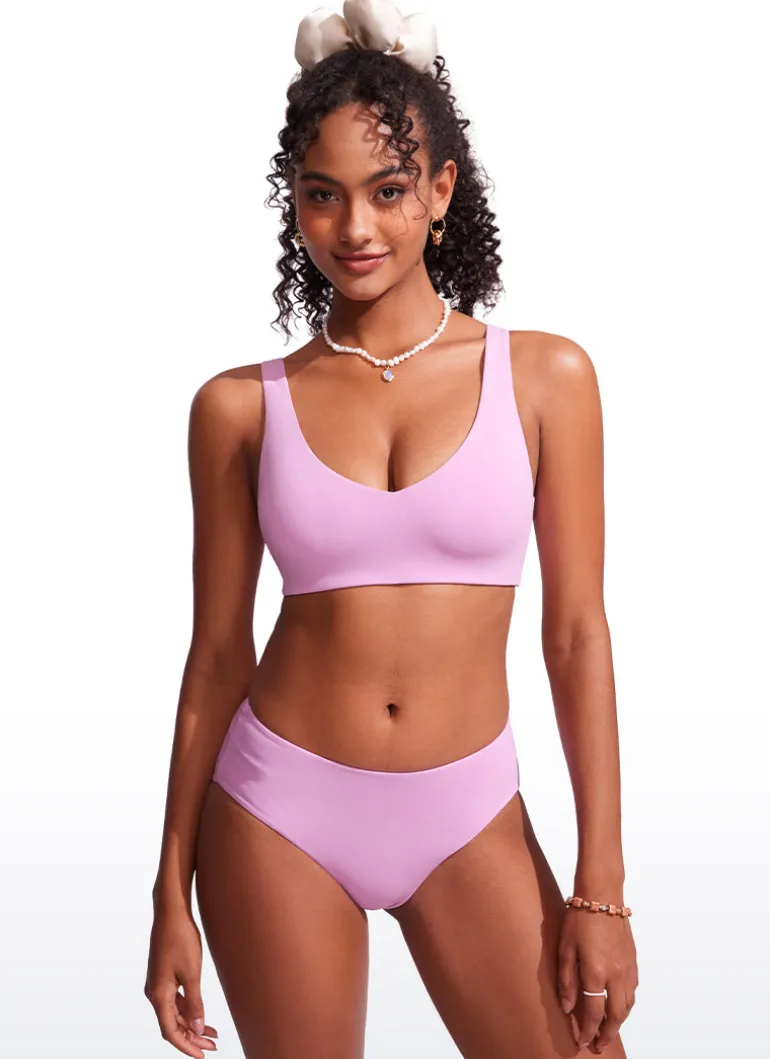 V Neck Bikini Padded Tops