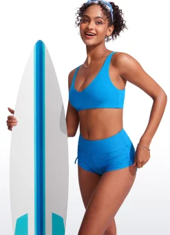 V Neck Bikini Padded Tops