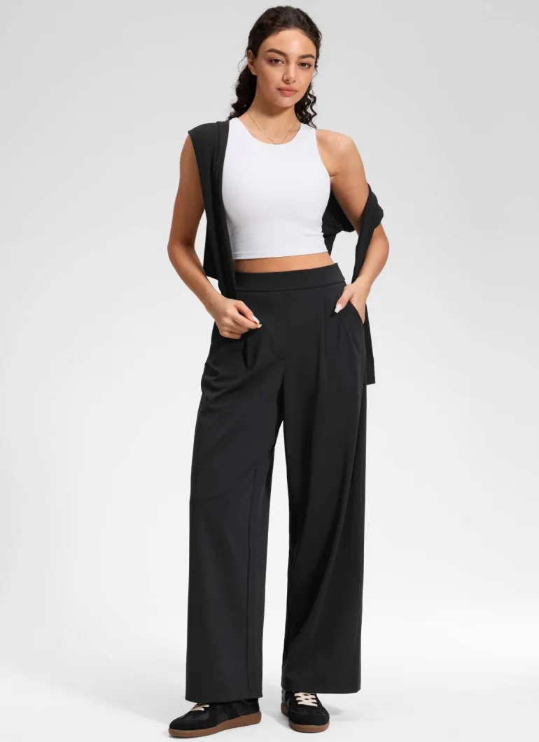 Walk the City Pocket Wide Leg Pant 29"