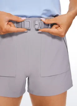 Waterproof Hiking Belt Shorts 3''
