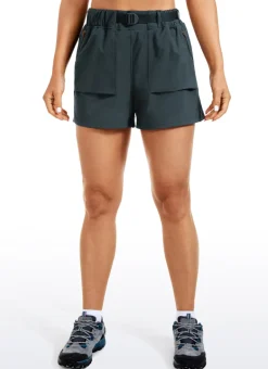 Waterproof Hiking Belt Shorts 3''