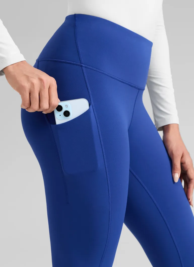 Water Resistant Fleece Lined Pocket Legging 28"