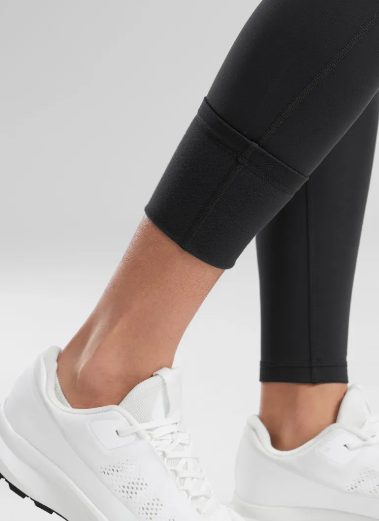 Water Resistant Fleece Lined Pocket Legging 28"
