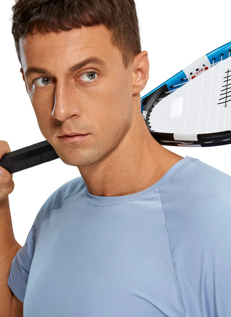 Workout Short Sleeve Round Neck