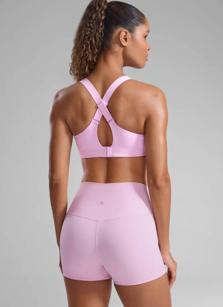 Zip Front High Impact Sports Bra